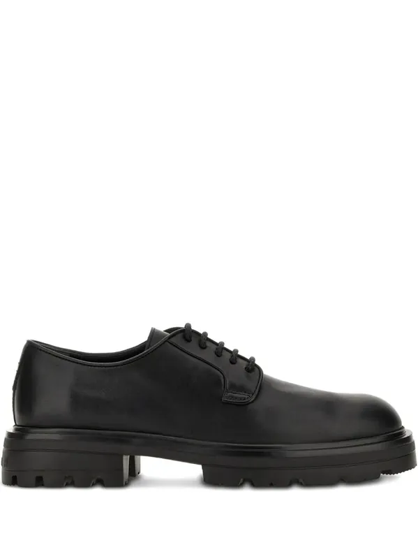 H673 Smooth Leather Derby - Hogan