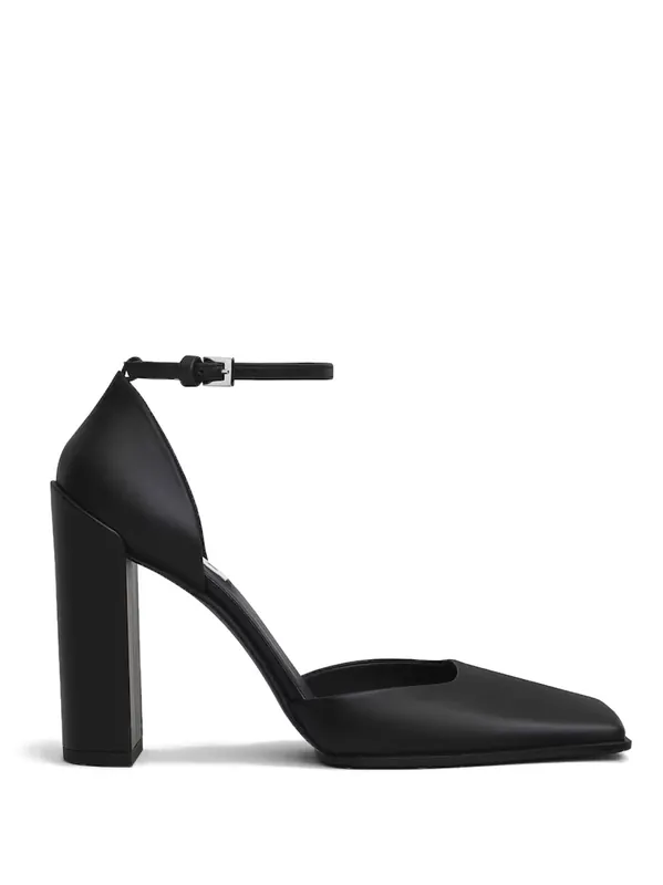 Square D`Orsay Leather Pumps - Alaïa