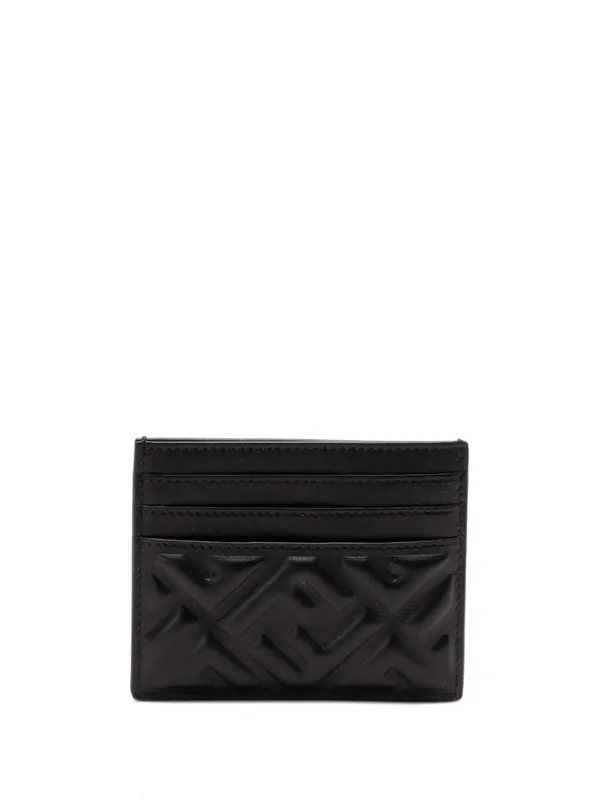 Ff Motif Nappa Leather Baguette Cardholder - Fendi