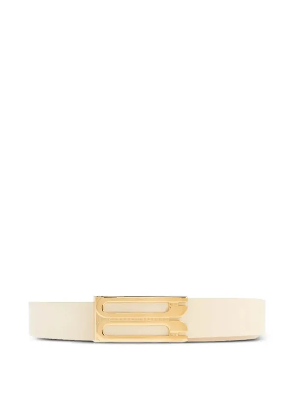 Frame Regular Leather Belt - Victoria Beckham