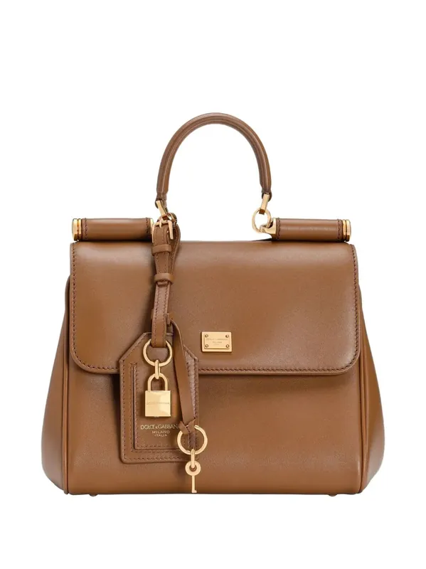 My Sicily Small Handbag In PlongÉ Calfskin - Dolce & Gabbana