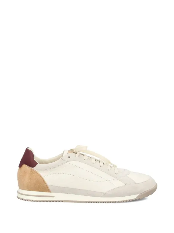 Leather Sneakers - Brunello Cucinelli