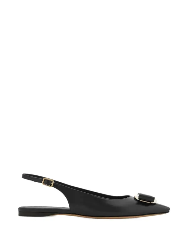 Zelmy Leather Flat Slingback - Ferragamo