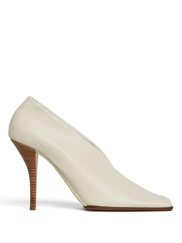Soft Square Pumps In Leather - Alaïa