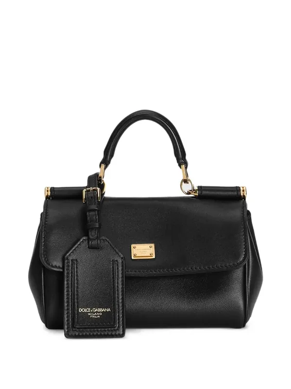 My Sicily Handbag In PlongÉ Leather - Dolce & Gabbana