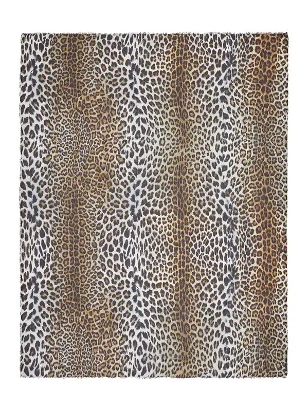 Maculata Animalier Print Stole - Faliero Sarti