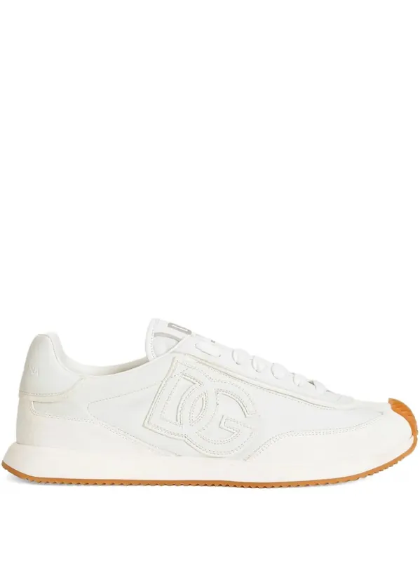 Dg Cushion Leather Sneakers - Dolce & Gabbana