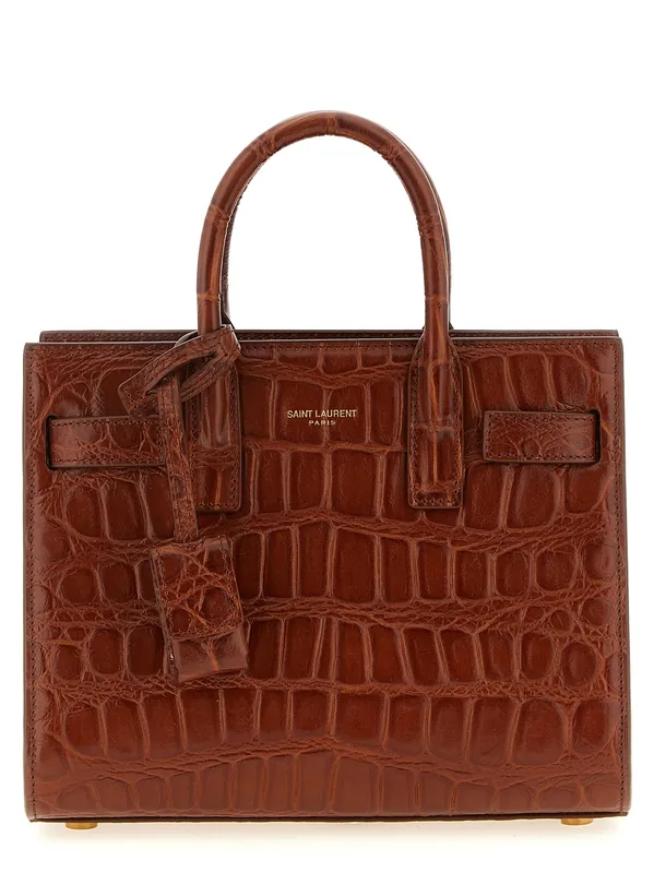 Sac De Jour Hand Bags Brown - Saint Laurent