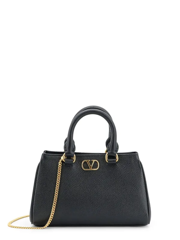 Vlogo Signature Mini Leather Handbag - Valentino Garavani