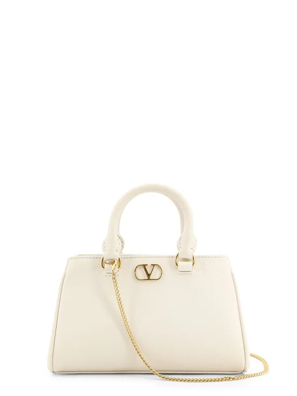 Vlogo Signature Mini Leather Handbag - Valentino Garavani