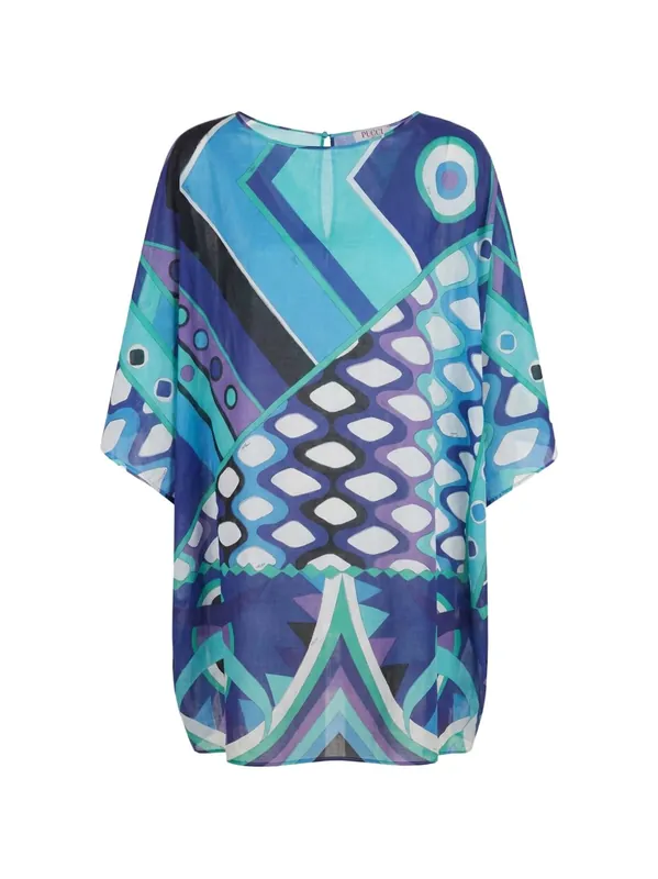 Printed Cotton Kaftan - Pucci