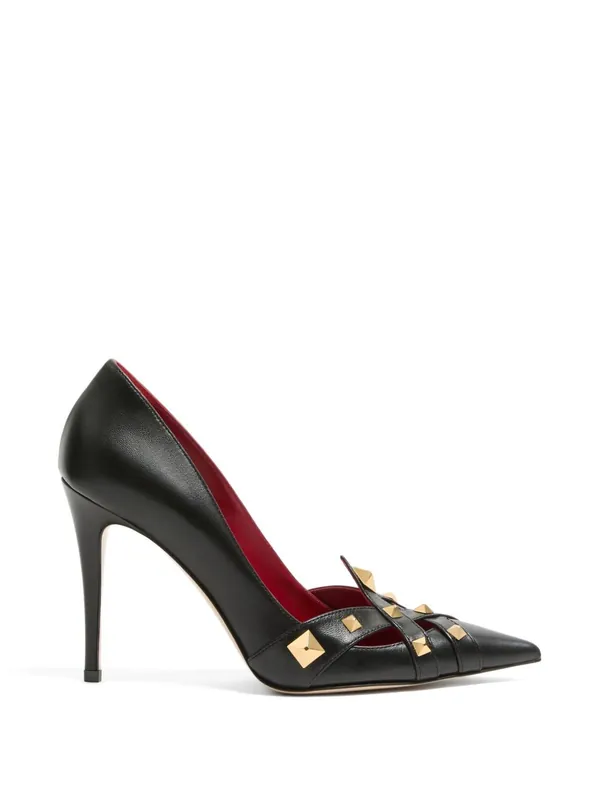 Studdy Leather Pumps - Valentino Garavani