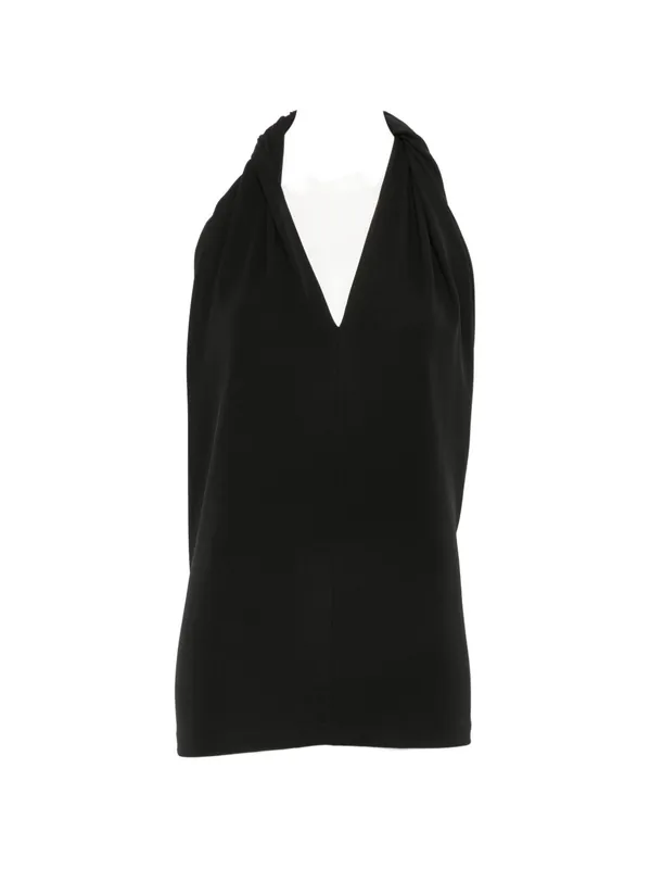 Sleeveless Halterneck Top - Toteme