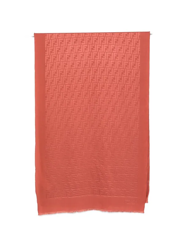 Ff Silk Stole - Fendi
