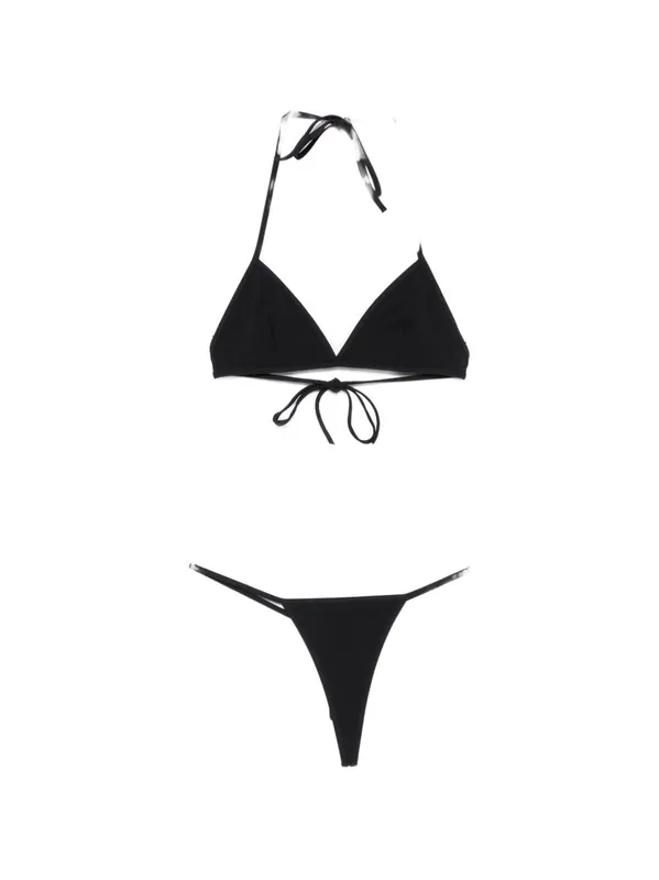 Gg Interlocking Triangle Bikini Set - Gucci