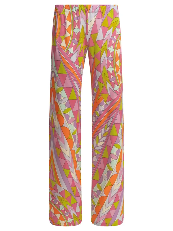 Manuba Trousers Multicolor - Pucci