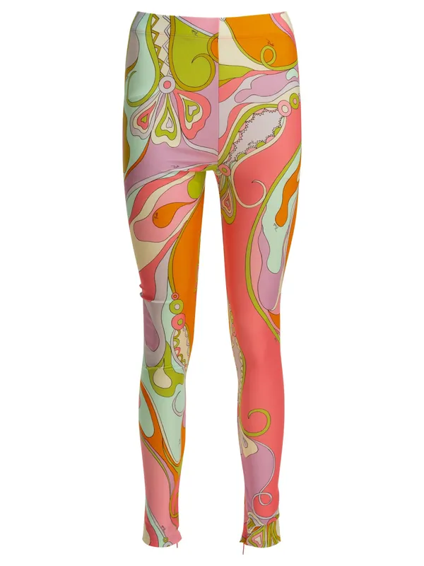 Orchidee Trousers Multicolor - Pucci