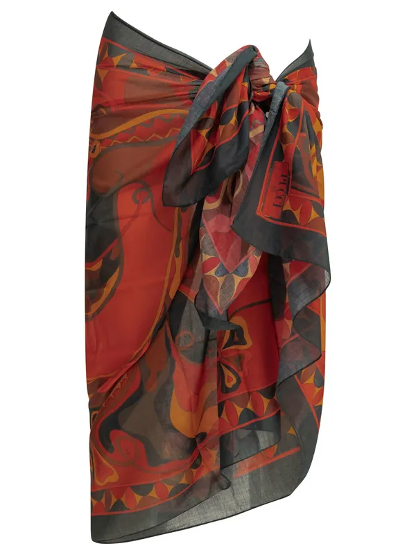 Orchidee Swimwear Red - Pucci