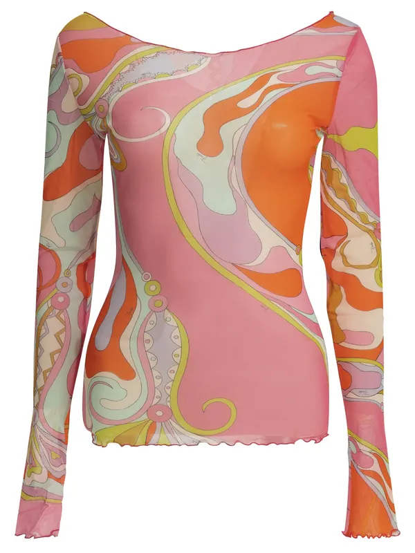 Orchidee Tops Multicolor - Pucci