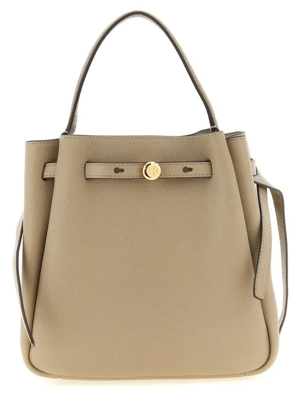 Romy Hand Bags Beige - Tory Burch