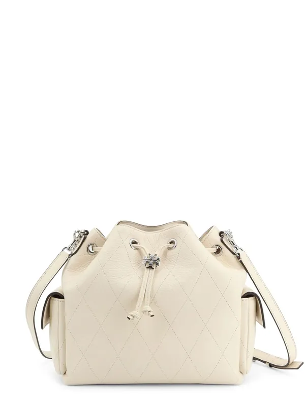 Charlie Quilted Leather Shoulder Bag - Tory Burch