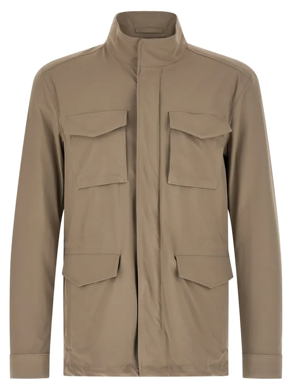 Field Puffer Jackets Beige - Herno