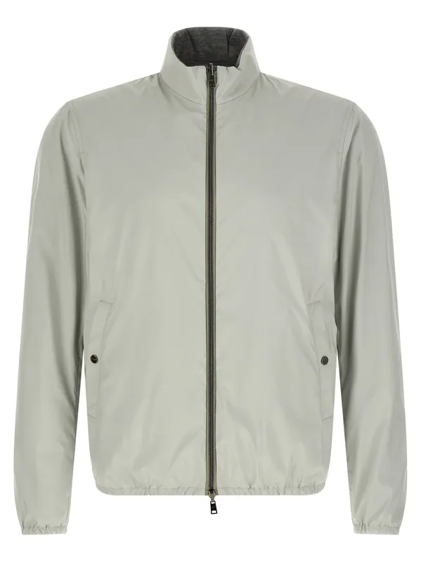 Reversible Bomber Jacket Puffer Jackets Multicolor - Herno