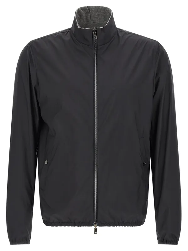 Reversible Bomber Jacket Puffer Jackets Multicolor - Herno