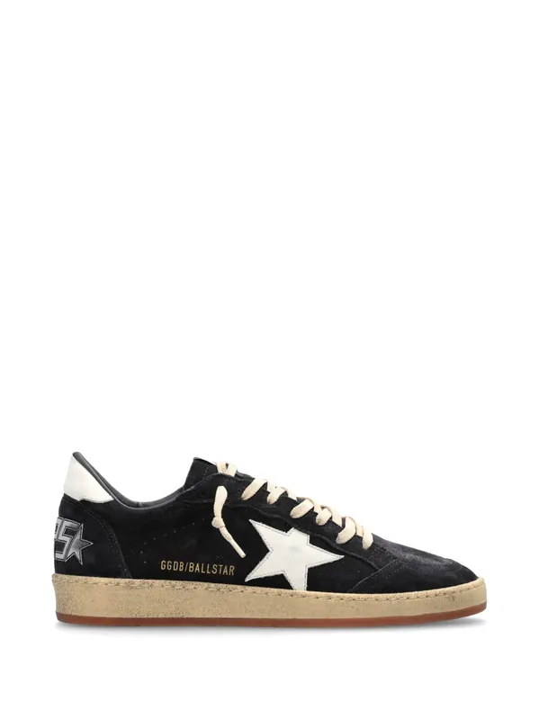 Ball Star Leather Sneakers - Golden Goose
