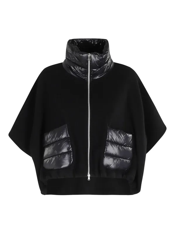 Wool And Nylon Short Down Jacket - Herno