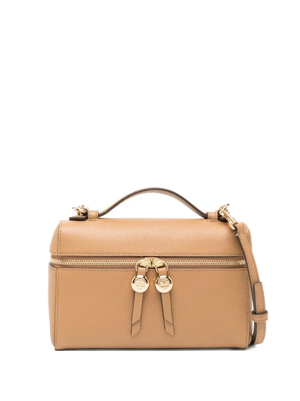 Romy Leather Vanity Case - Tory Burch