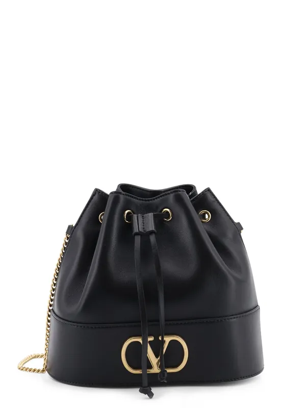 Vlogo Signature Leather Bucket Bag - Valentino Garavani