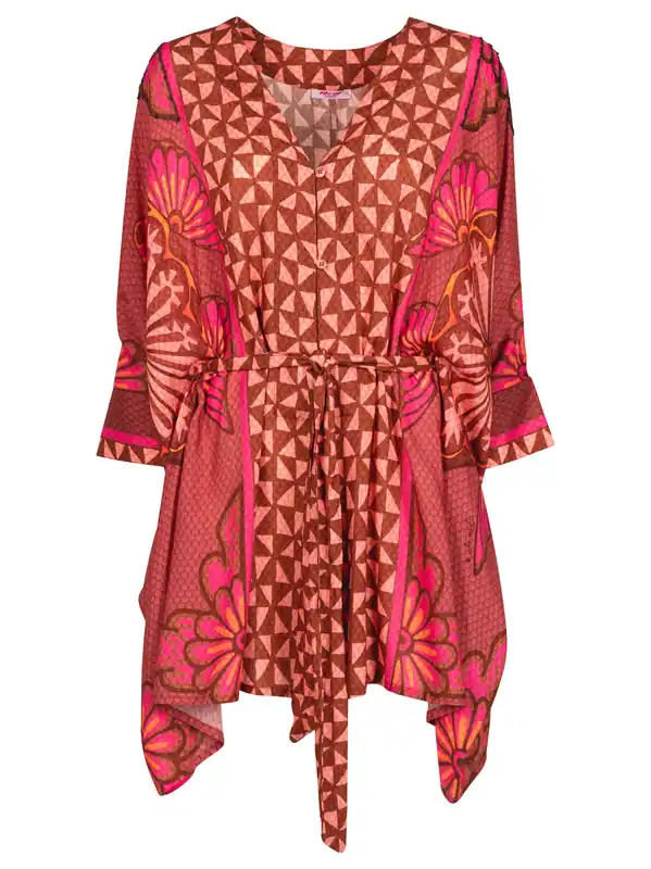 Tribal Short Jumpsuit - Pin Up