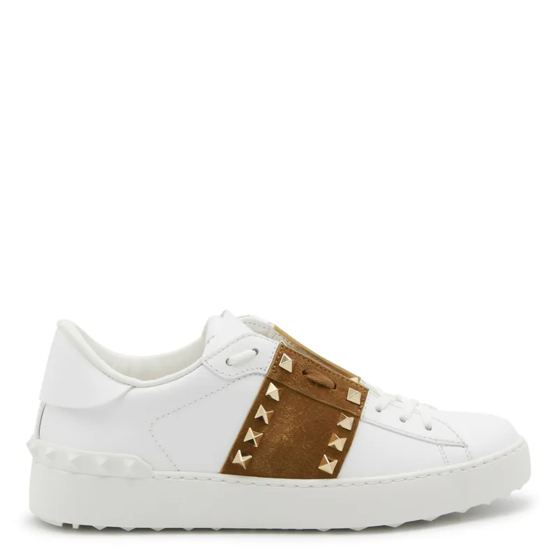 Sneakers Bianco/Havana Beige/Bianco - Valentino Garavani
