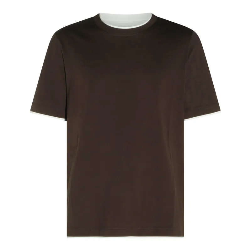 T-Shirts And Polos Brown