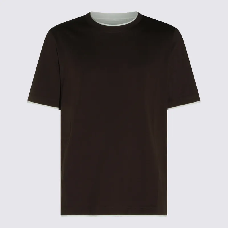 T-Shirts And Polos Brown