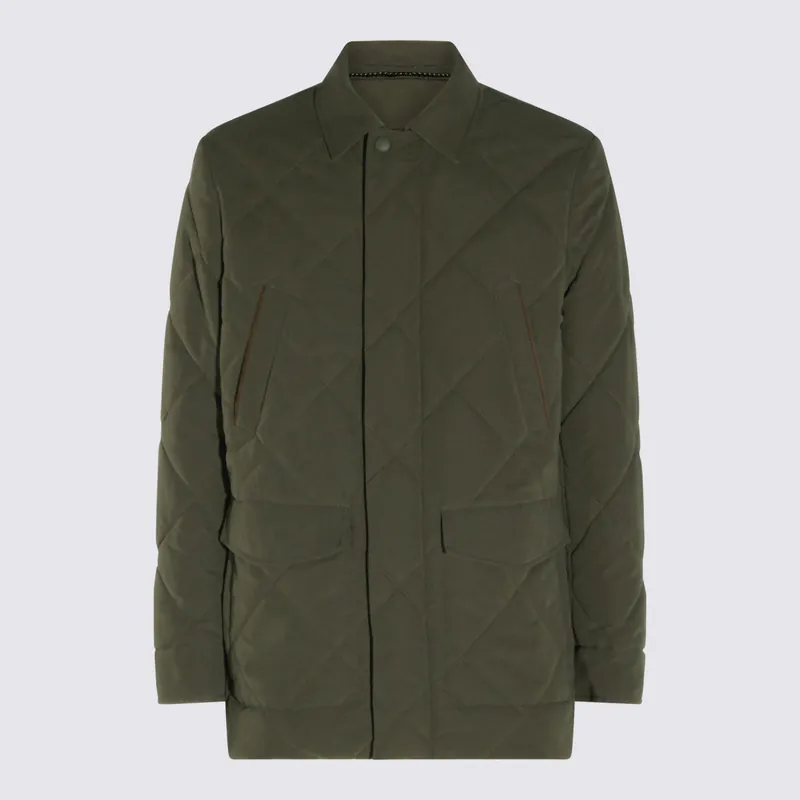 Coats Blu E Verdi - Canali