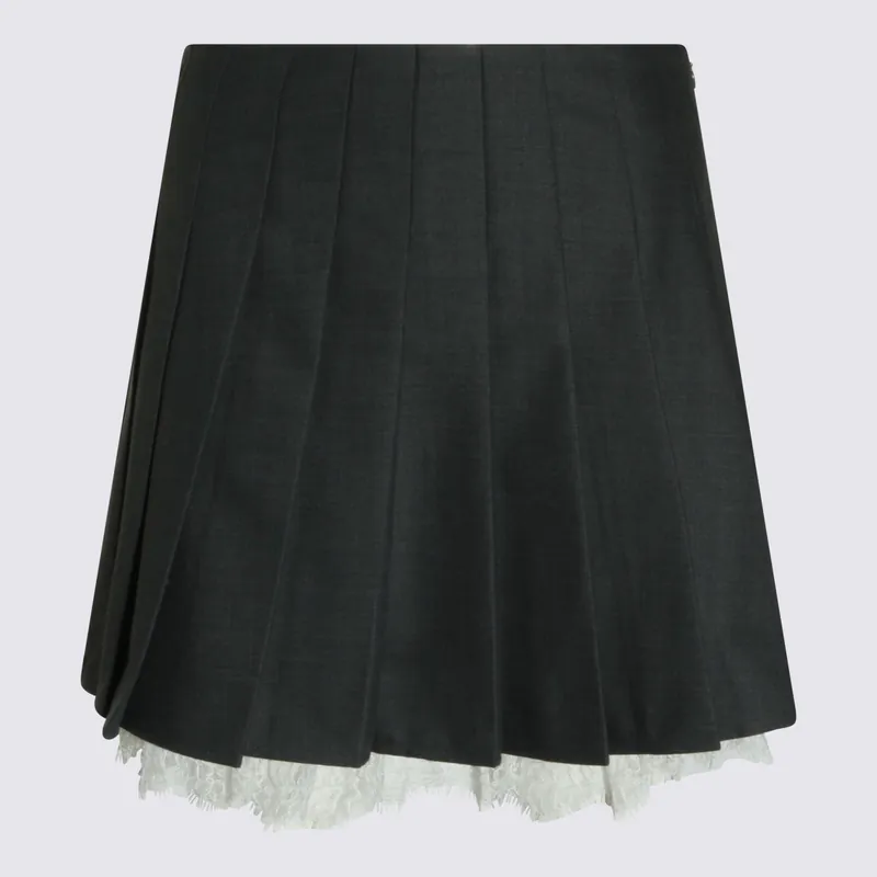 Skirts Grey - Self-Portrait