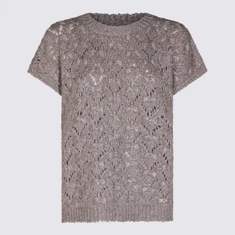 Sweaters Metallici E Grigi - Fabiana Filippi