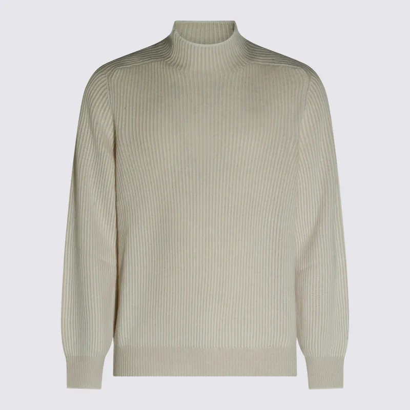 Sweaters Off White - Brunello Cucinelli