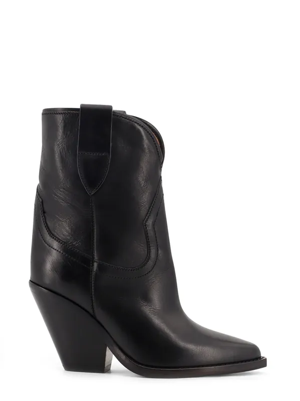 Leyane Leather Boots - Isabel Marant