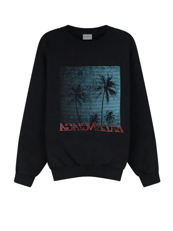 Cotton Sweatshirt - Balenciaga