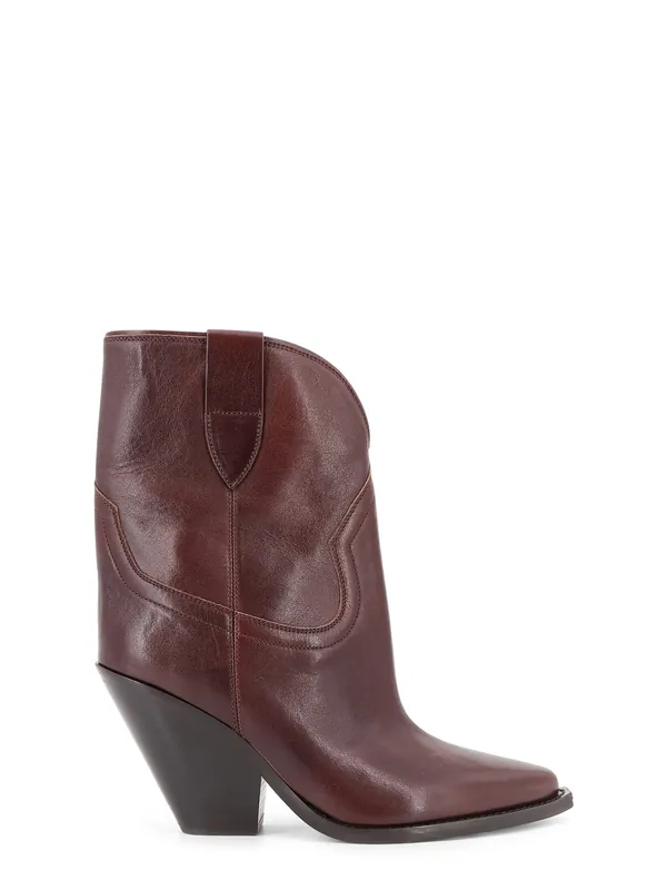 Leyane Leather Boots - Isabel Marant
