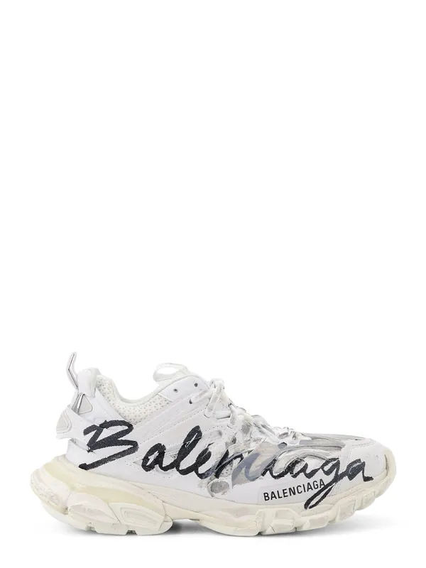 Track Signature Sneakers With Side Logo Print - Balenciaga
