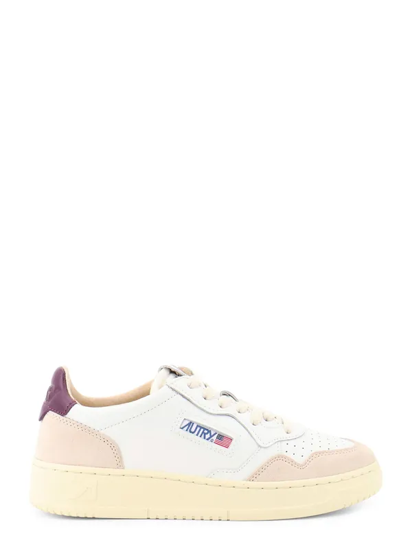 Medalist Leather And Suede Sneakers - Autry