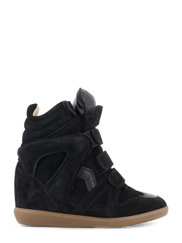 Bekett Suede And Leather Sneakers - Isabel Marant
