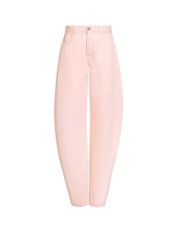 Barrel Fit Denim Trousers - Alaïa
