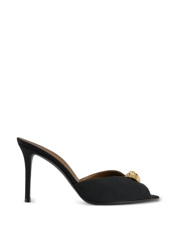 Intriigo Leather Mules - Giuseppe Zanotti