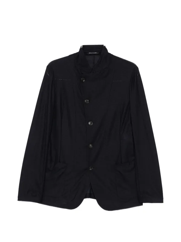 Wool Blazer Jacket - Emporio Armani