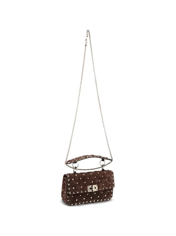 Rockstud Spike Small Leather Shoulder Bag - Valentino Garavani